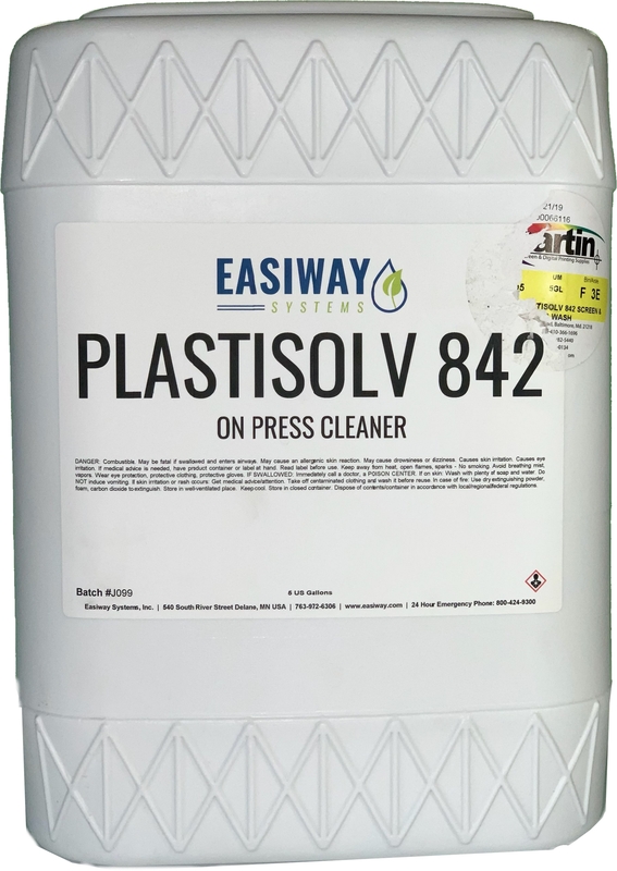 EASIWAY PLASTISOLV 842 SCREEN & PRESS WASH